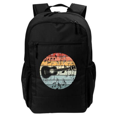 Retro Uke Ukulele Player Funny Ukulele Music Backpack
