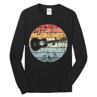 Retro Uke Ukulele Player Funny Ukulele Music Tall Long Sleeve T-Shirt