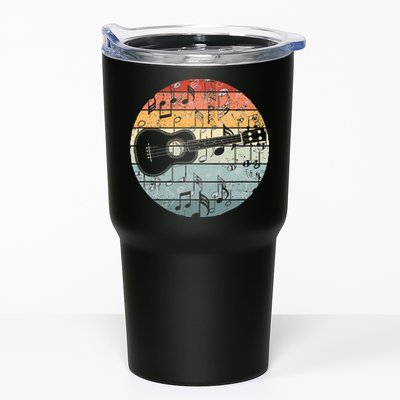 Retro Uke Ukulele Player Funny Ukulele Music Tumbler
