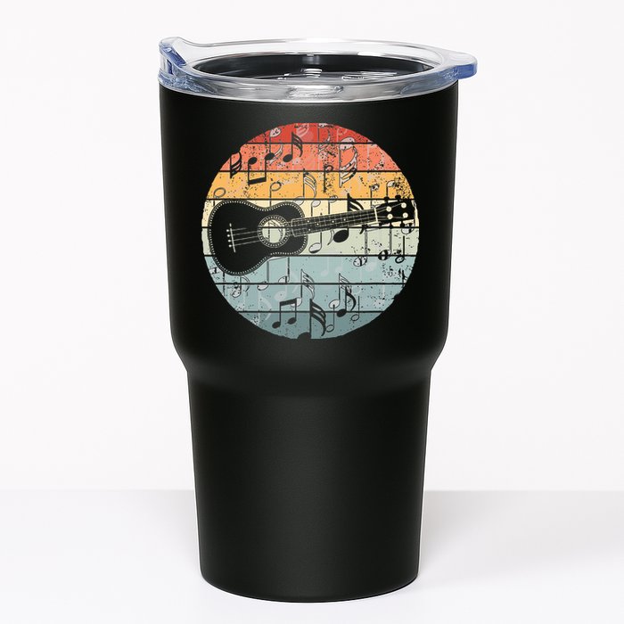 Retro Uke Ukulele Player Funny Ukulele Music Tumbler
