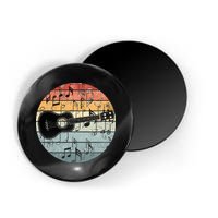Retro Uke Ukulele Player Funny Ukulele Music Magnet