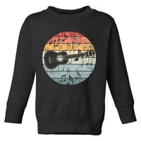 Retro Uke Ukulele Player Funny Ukulele Music Toddler Sweatshirt
