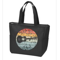 Retro Uke Ukulele Player Funny Ukulele Music Zip Tote Bag
