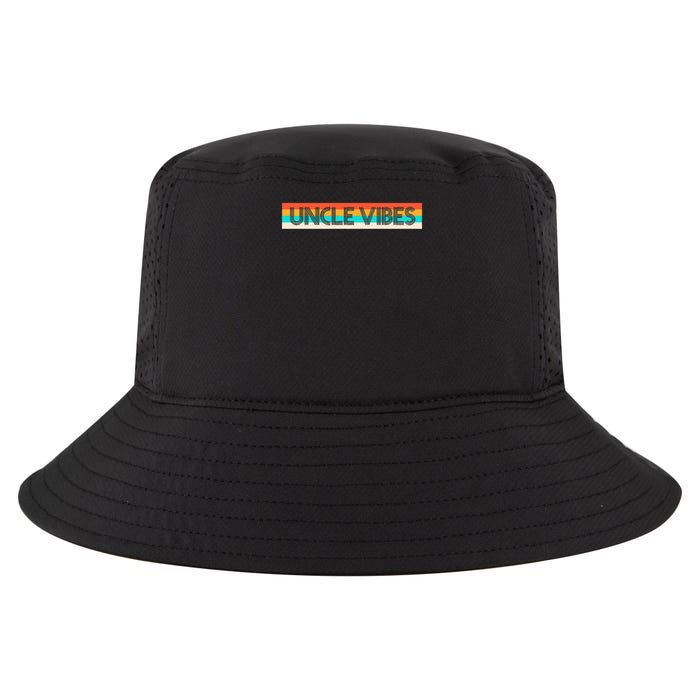 Retro Uncle Vibes Funny Cute Gift Cool Comfort Performance Bucket Hat