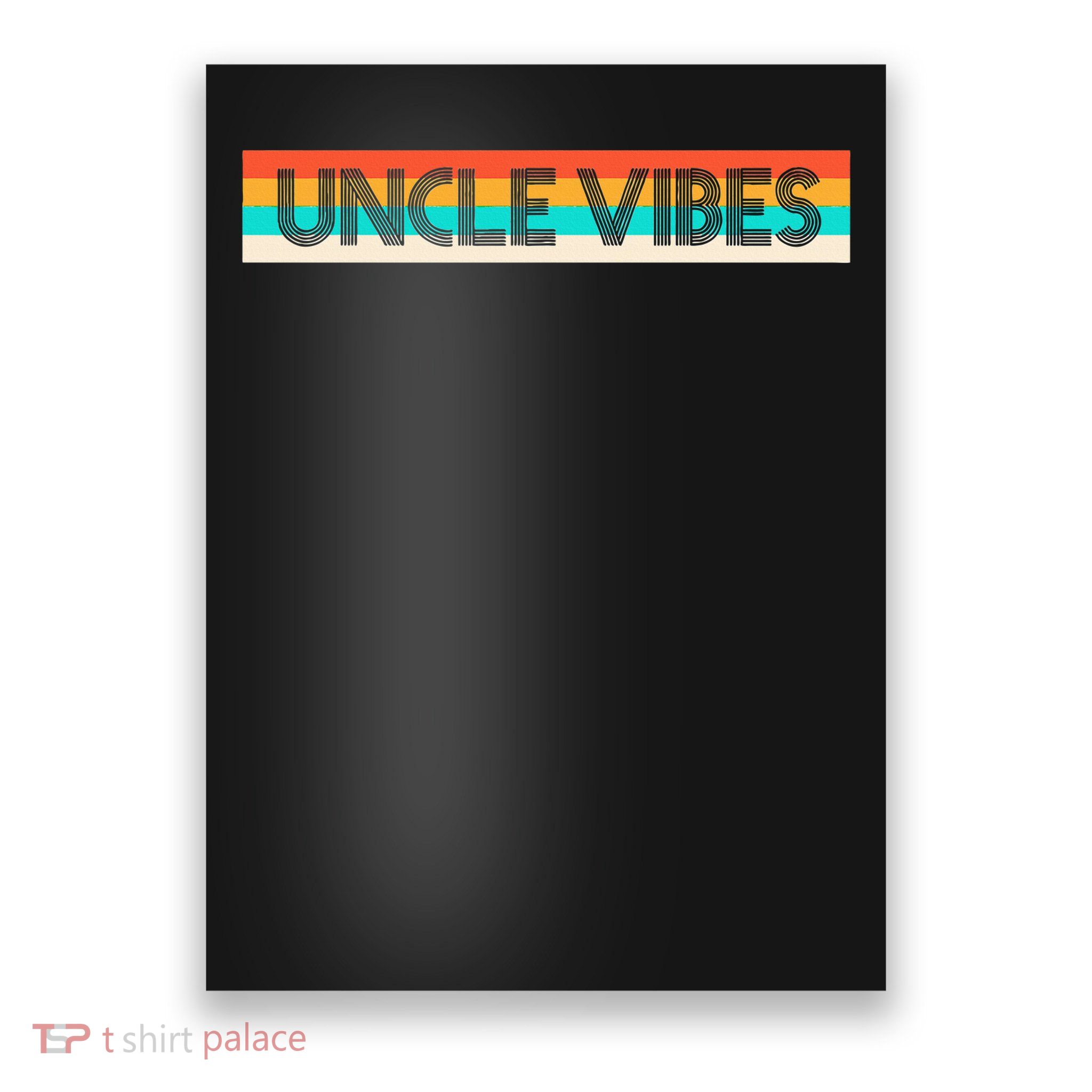 Retro Uncle Vibes Funny Cute Gift Poster