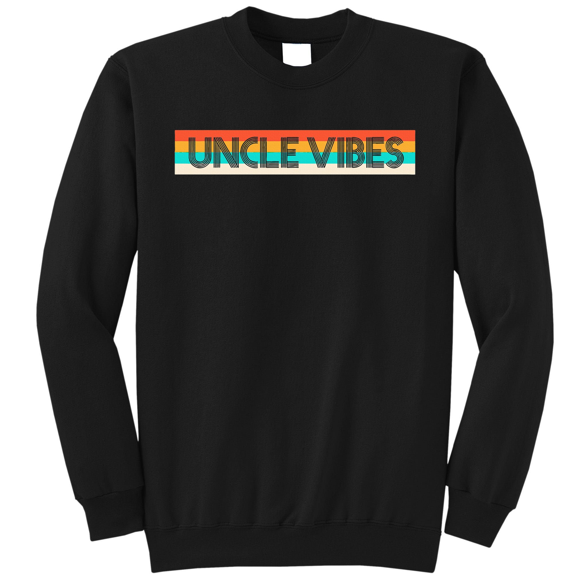 Retro Uncle Vibes Funny Cute Gift Tall Sweatshirt