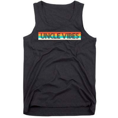Retro Uncle Vibes Funny Cute Gift Tank Top