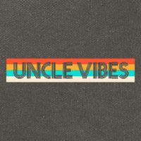Retro Uncle Vibes Funny Cute Gift Cotton Canvas Backpack