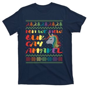 Rainbow Unicorn Xmas T-Shirt