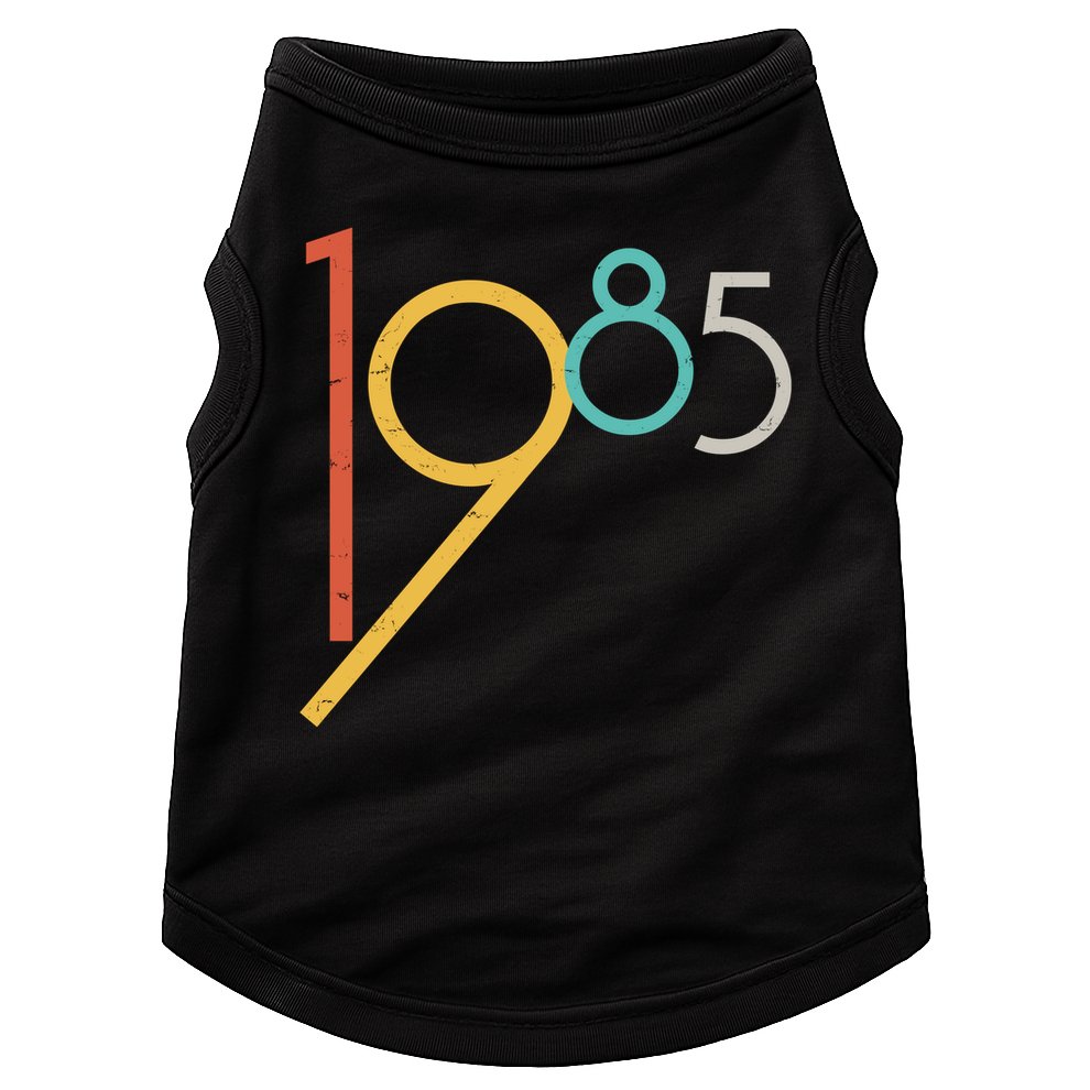 Retro Vintage 1985 40th Birthday Doggie Tank