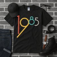 Retro Vintage 1985 40th Birthday Tall T-Shirt