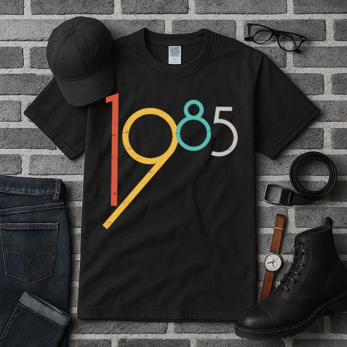 Retro Vintage 1985 40th Birthday Tall T-Shirt