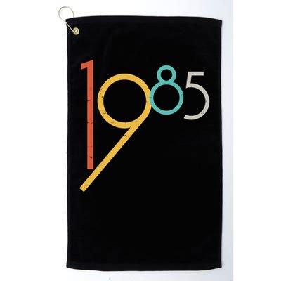 Retro Vintage 1985 40th Birthday Golf Towel
