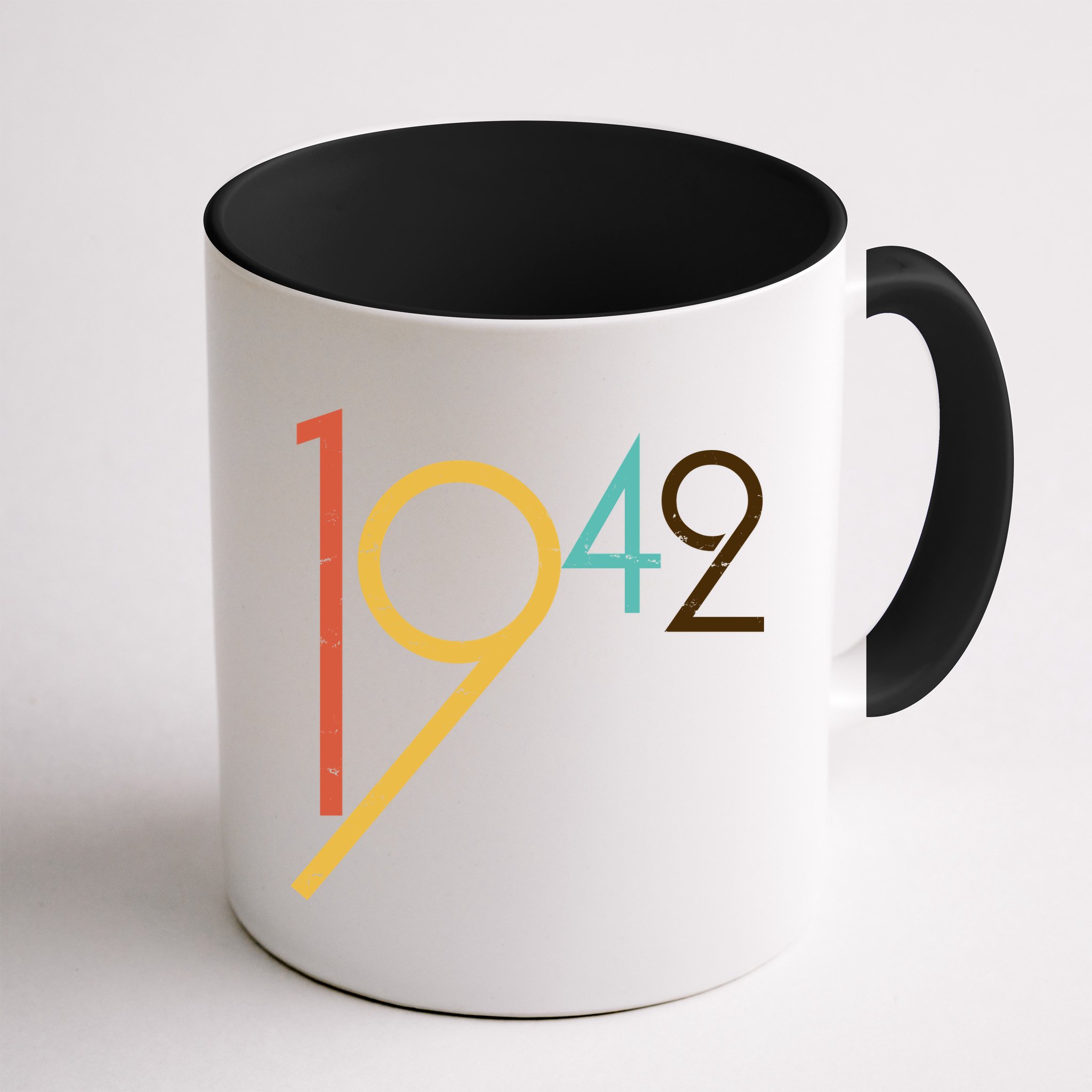 Retro Vintage 1942 80th Birthday Mug