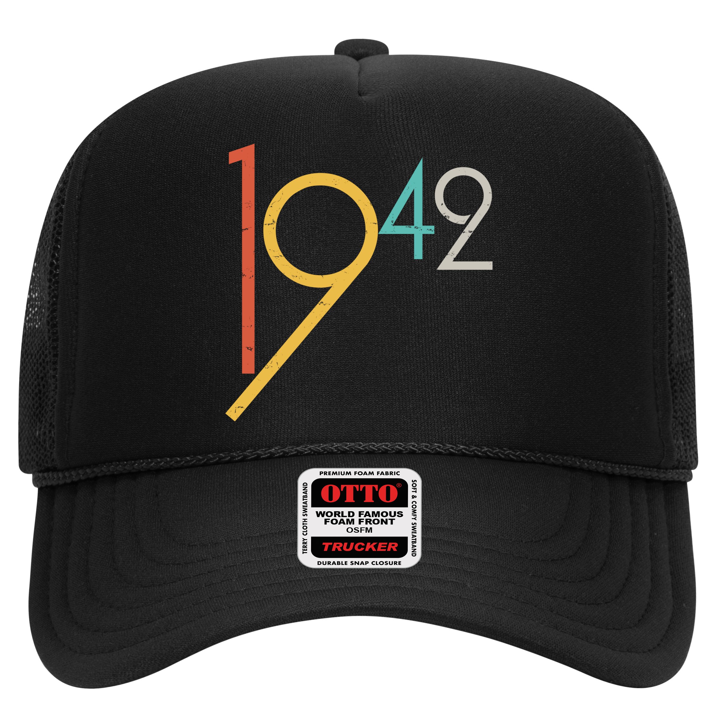 Retro Vintage 1942 80th Birthday Hat