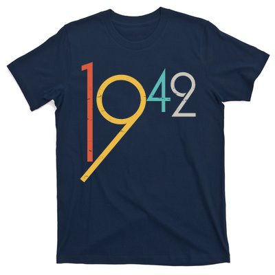 Retro Vintage 1942 80th Birthday T-Shirt