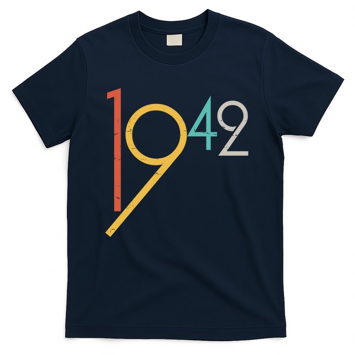 Retro Vintage 1942 80th Birthday T-Shirt