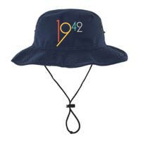 Retro Vintage 1942 80th Birthday Legacy Cool Fit Booney Bucket Hat