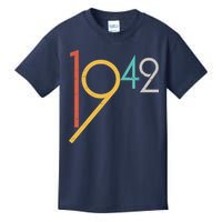 Retro Vintage 1942 80th Birthday Kids T-Shirt