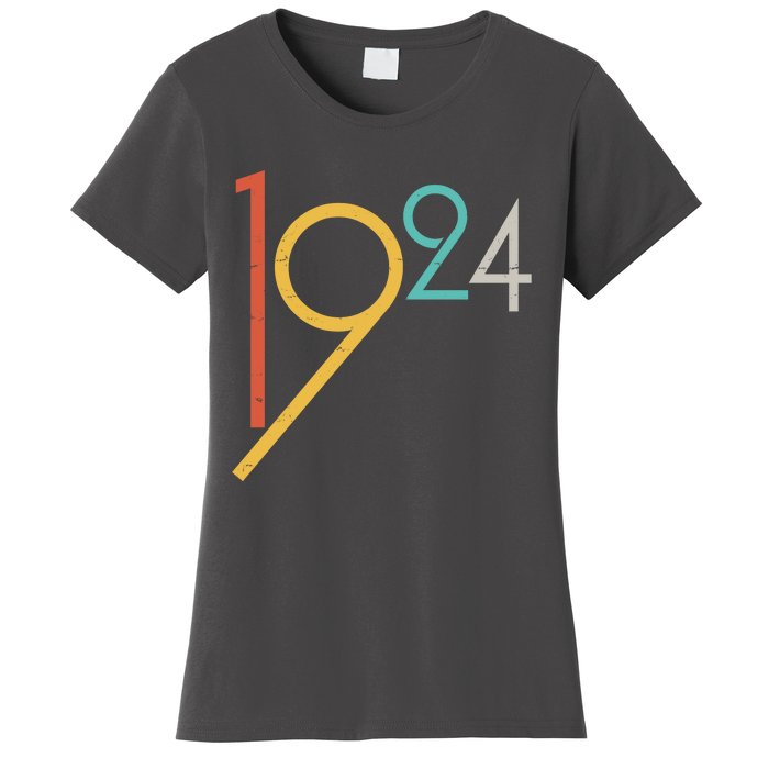 Retro Vintage 1924 100th Birthday Women's T-Shirt