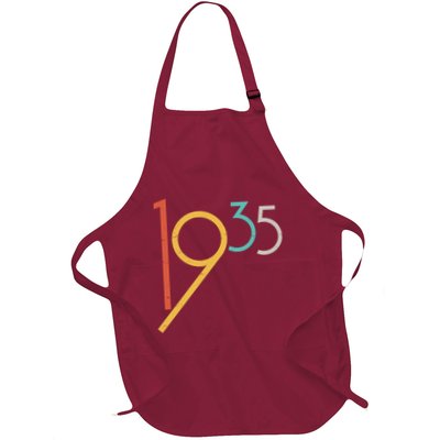 Retro Vintage 1935 90th Birthday Apron
