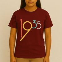Retro Vintage 1935 90th Birthday T-Shirt