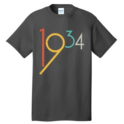 Retro Vintage 1934 90th Birthday Tall T-Shirt