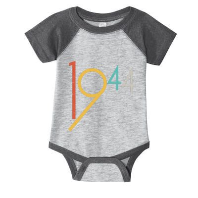 Retro Vintage 1944 80th Birthday Infant Baby Jersey Bodysuit