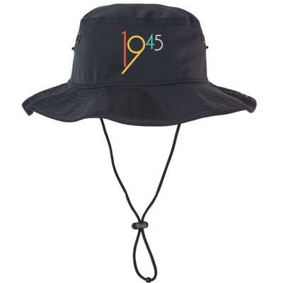 Retro Vintage 1945 80th Birthday Bucket Hat