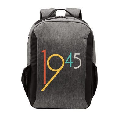 Retro Vintage 1945 80th Birthday Vector Backpack