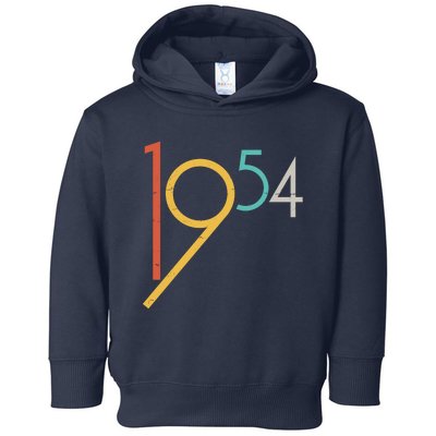 Retro Vintage 1954 70th Birthday Toddler Hoodie