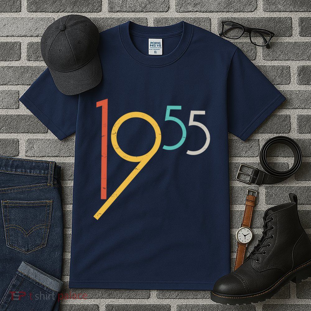 Retro Vintage 1955 70th Birthday Tall T-Shirt