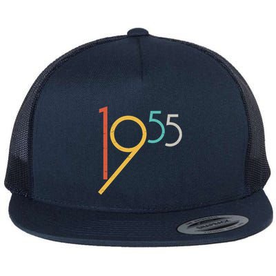 Retro Vintage 1955 70th Birthday Flatbill Hat