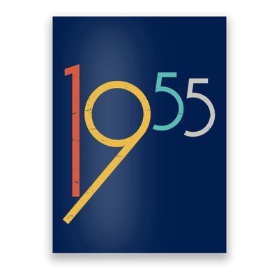 Retro Vintage 1955 70th Birthday Poster