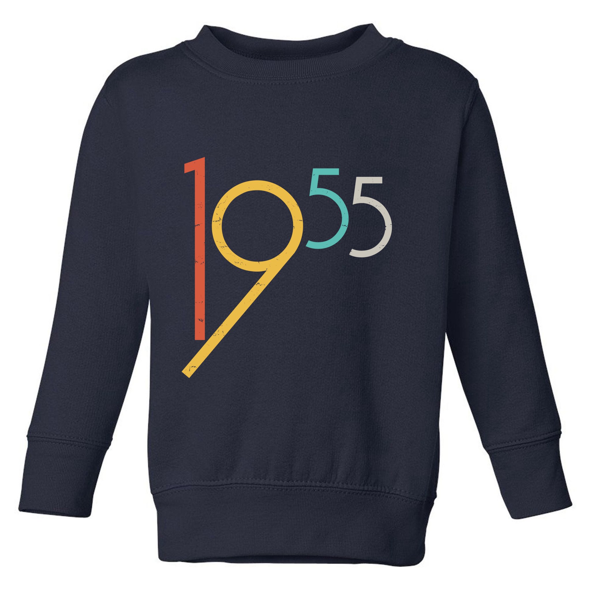 Retro Vintage 1955 70th Birthday Toddler Sweatshirt