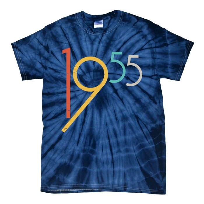 Retro Vintage 1955 70th Birthday Tie-Dye T-Shirt