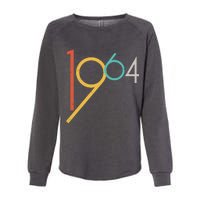 Retro Vintage 1964 60th Birthday Womens California Wash Sweatshirt