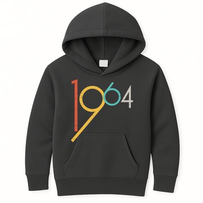 Retro Vintage 1964 60th Birthday Kids Hoodie