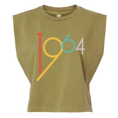 Retro Vintage 1964 60th Birthday Garment-Dyed Women's Muscle Tee