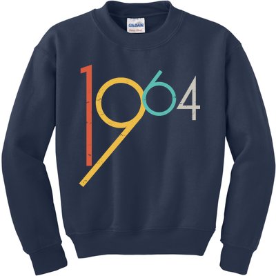 Retro Vintage 1964 60th Birthday Kids Sweatshirt