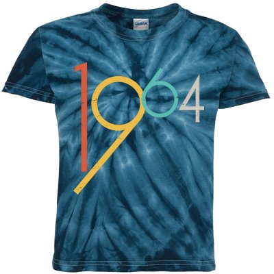 Retro Vintage 1964 60th Birthday Kids Tie-Dye T-Shirt