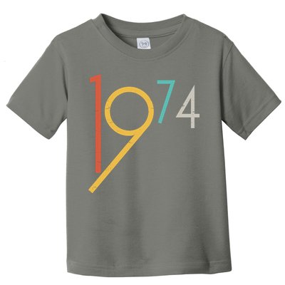 Retro Vintage 1974 50th Birthday Toddler T-Shirt