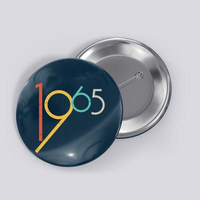 Retro Vintage 1965 60th Birthday Button