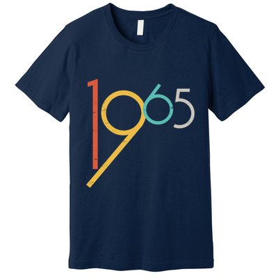 Retro Vintage 1965 60th Birthday Premium T-Shirt