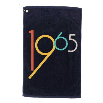 Retro Vintage 1965 60th Birthday Golf Towel
