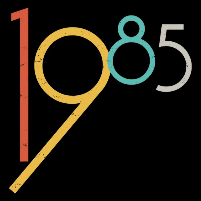 Retro Vintage 1985 40th Birthday Premium Button