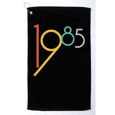 Retro Vintage 1985 40th Birthday Premium Golf Towel