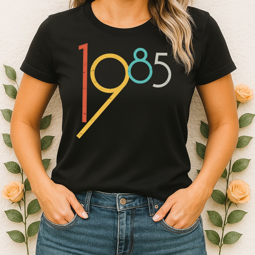 Retro Vintage 1985 40th Birthday Premium Womens T-Shirt