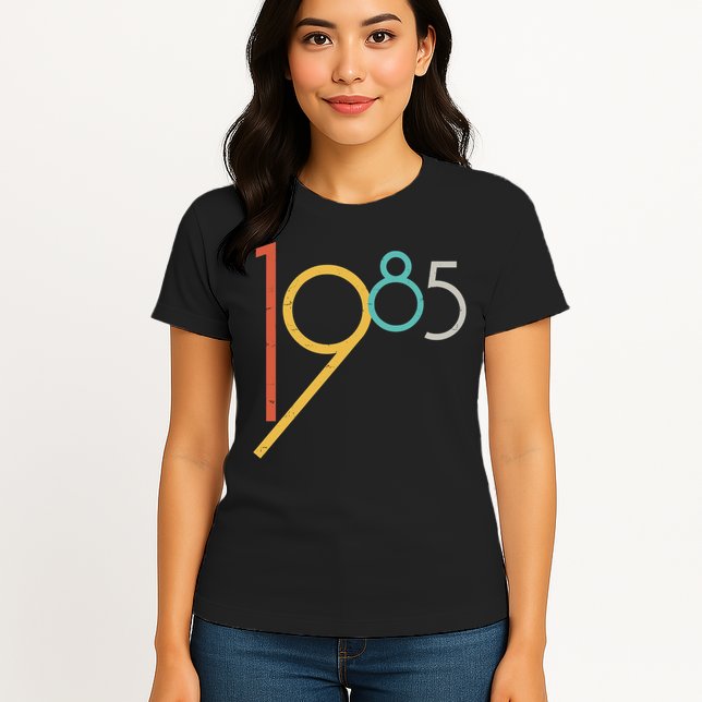 Retro Vintage 1985 40th Birthday Premium Womens T-Shirt
