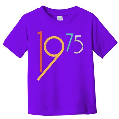 Retro Vintage 1975 50th Birthday Toddler T-Shirt